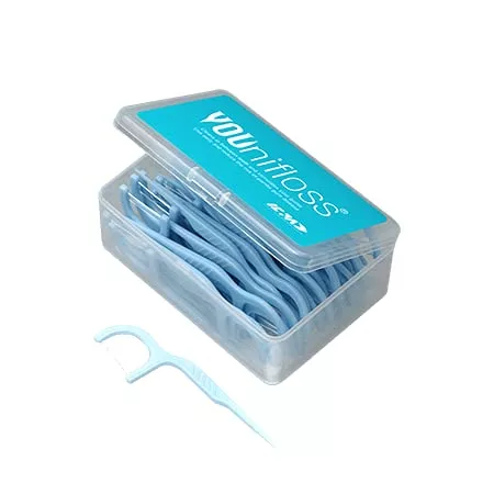 Younifloss ICPA highest quality floss effective dental cleaning pack of 2 dental pick dental floss for teeth